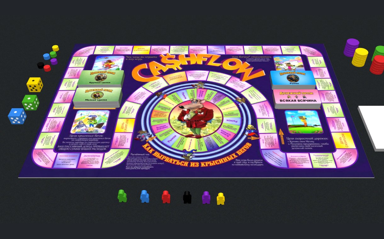 Игровой стол Cashflow в Tabletopia